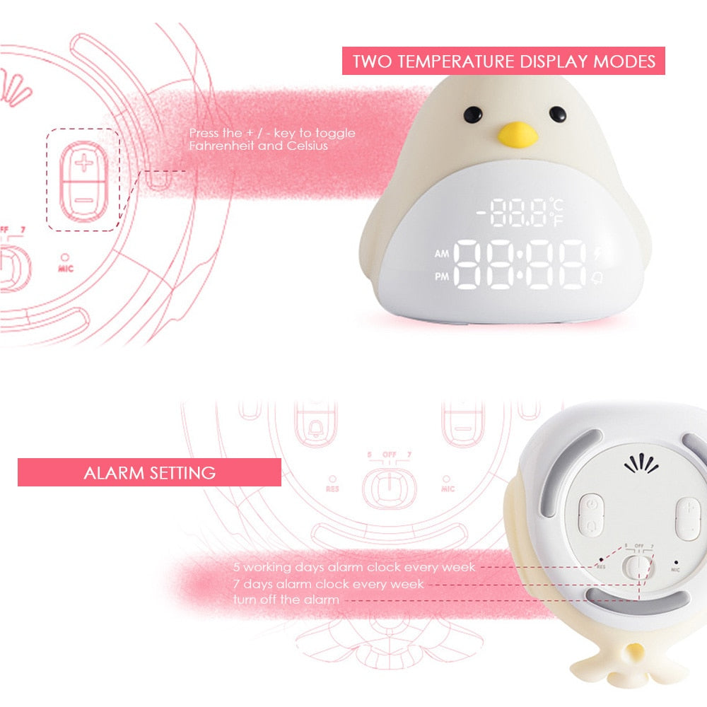 Time Bird Multi-functional Electronic Smart Clock