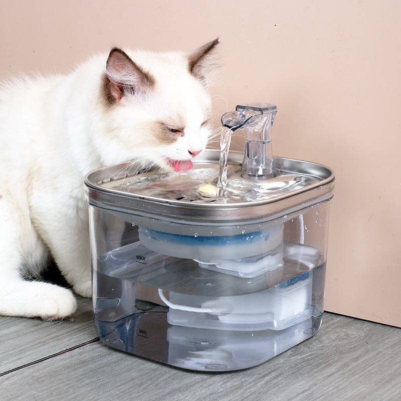 Automatic Pet Water Fountain – Fresh Flowing Water for Happy, Hydrated Pets