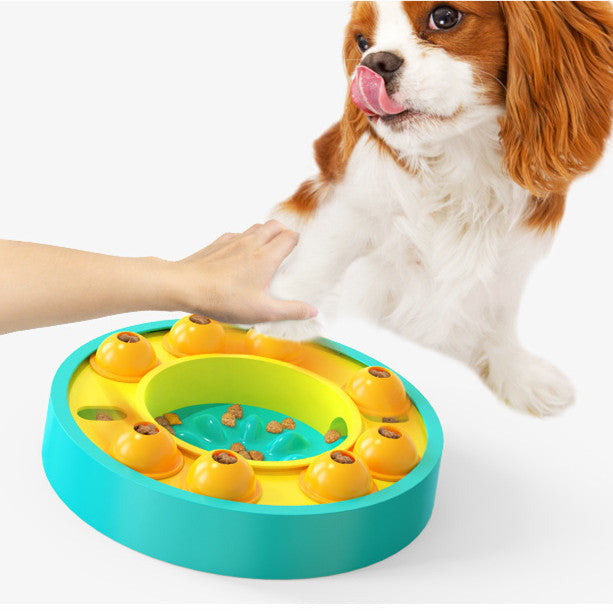 Interactive Dog Puzzle Feeder – Fun, Engaging Slow Feeder for Smart Dogs