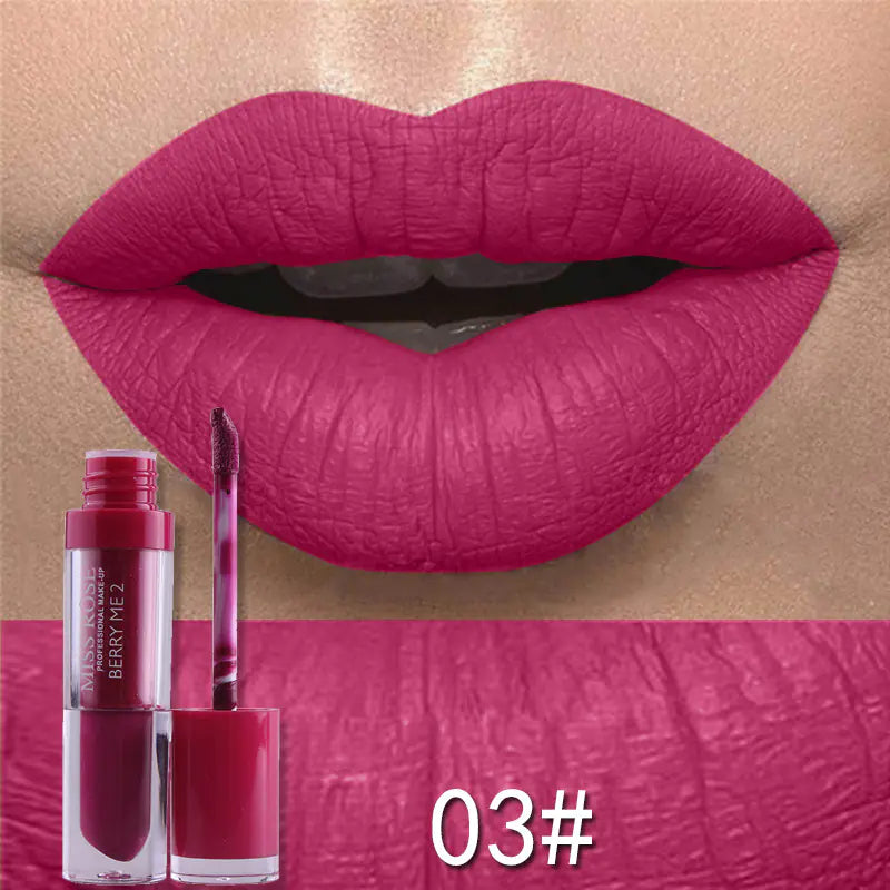 Matte Lip Gloss That Doesn't Stick to Cup