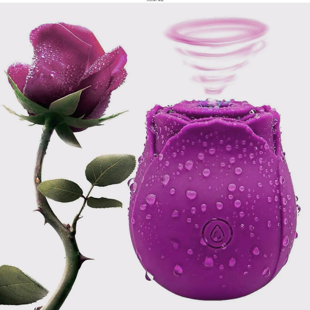 Rose Flower Egg Vibrator for Women - Adult Toy