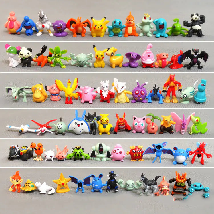 Pikachu Mini Figurine - 144 Styles Collectible Toy