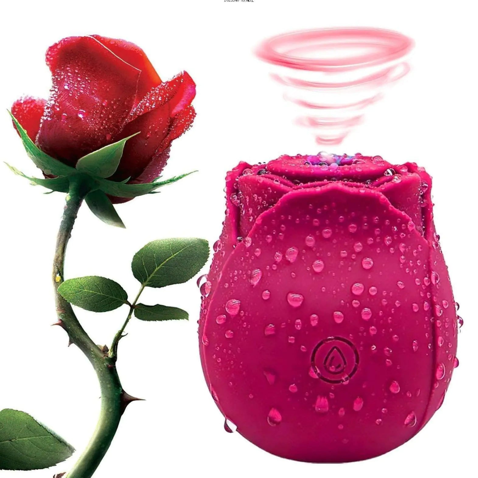 Rose Flower Egg Vibrator for Women - Adult Toy