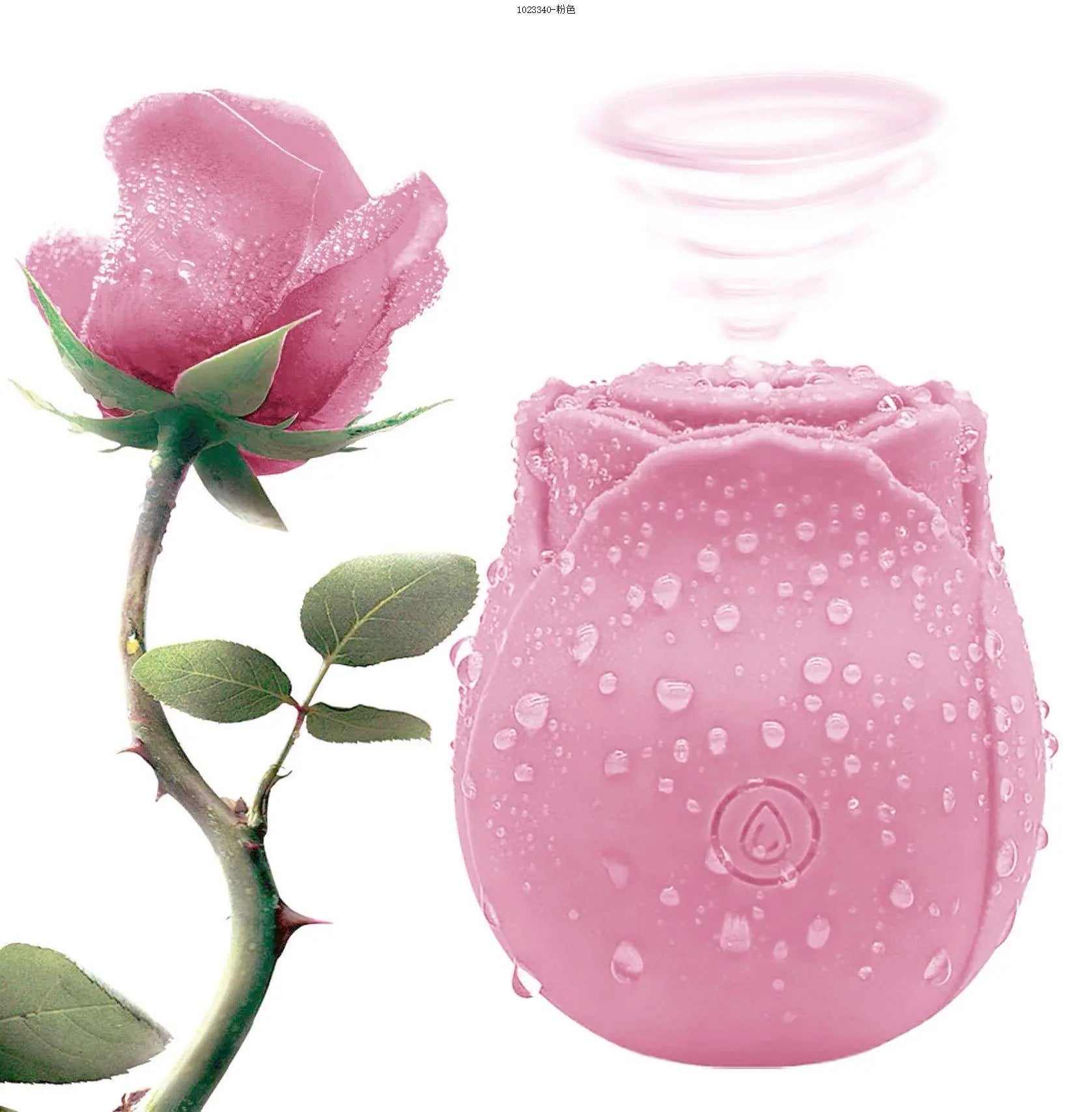 Rose Flower Egg Vibrator for Women - Adult Toy