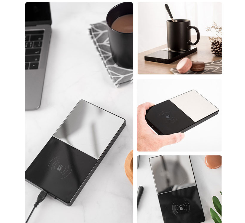 Heating Mug Cup Warmer & Electric Wireless Charger