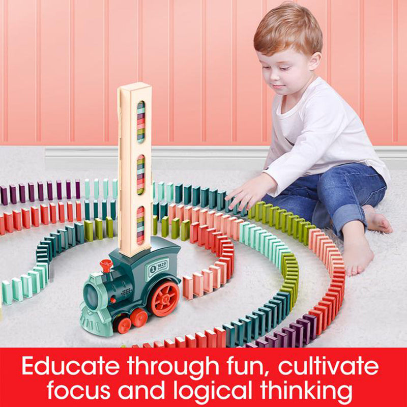 Domino Train Toys Baby Toys