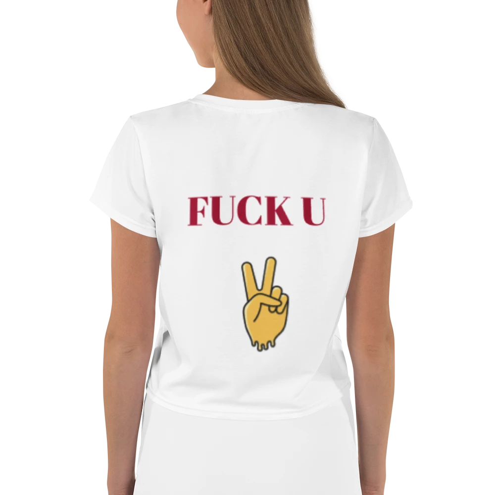 All-Over Print Crop Tee